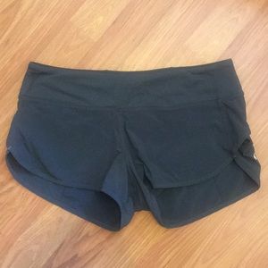 Lululemon Grey Running Shorts